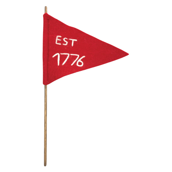 Est. 1776 Felt Flag
