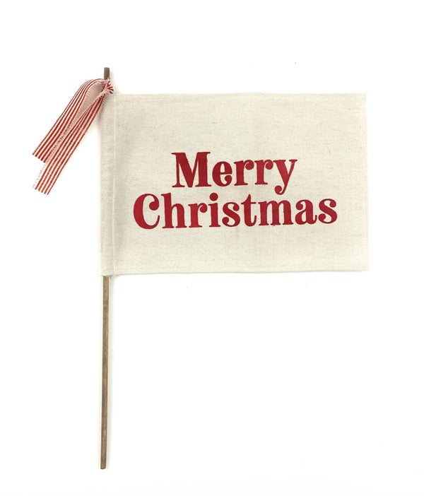 *SALE!* Merry Christmas Flag