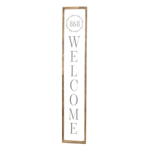 Personalized Address Welcome <br>Porch Board