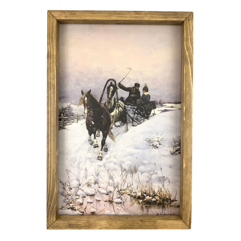 Sleigh Ride <br>Framed Print