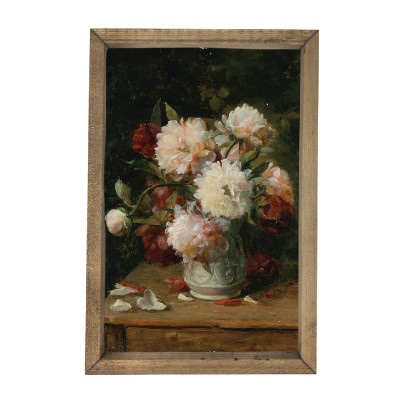 Soft Florals <br>Framed Art