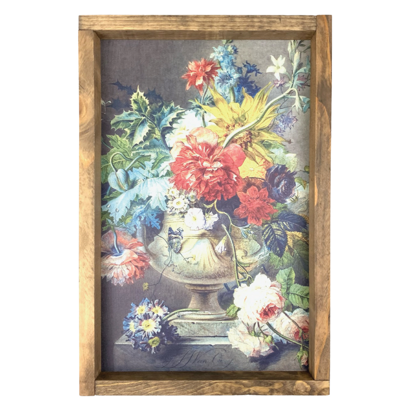 *SALE!* Floral Bouquet in Vase <br>Framed Art