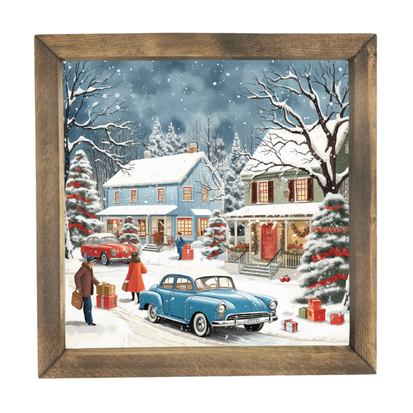 Home for Christmas <br>Framed Print