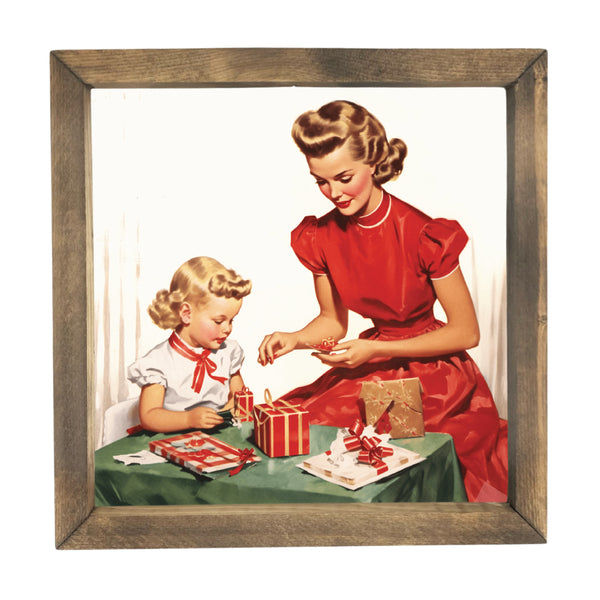 Topped with a Bow <br>Framed Print