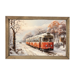 The Winter Train <br>Framed Art