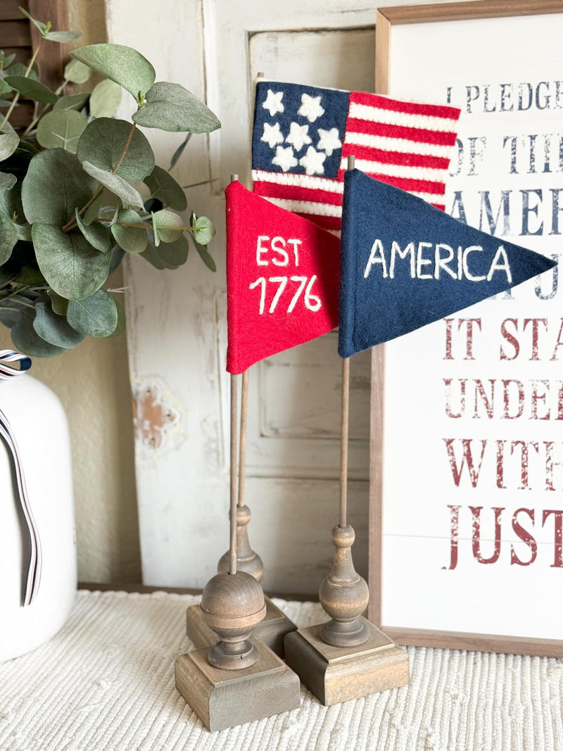 USA Felt Flag