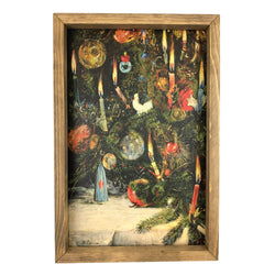 Decorated Christmas Tree <br>Framed Print