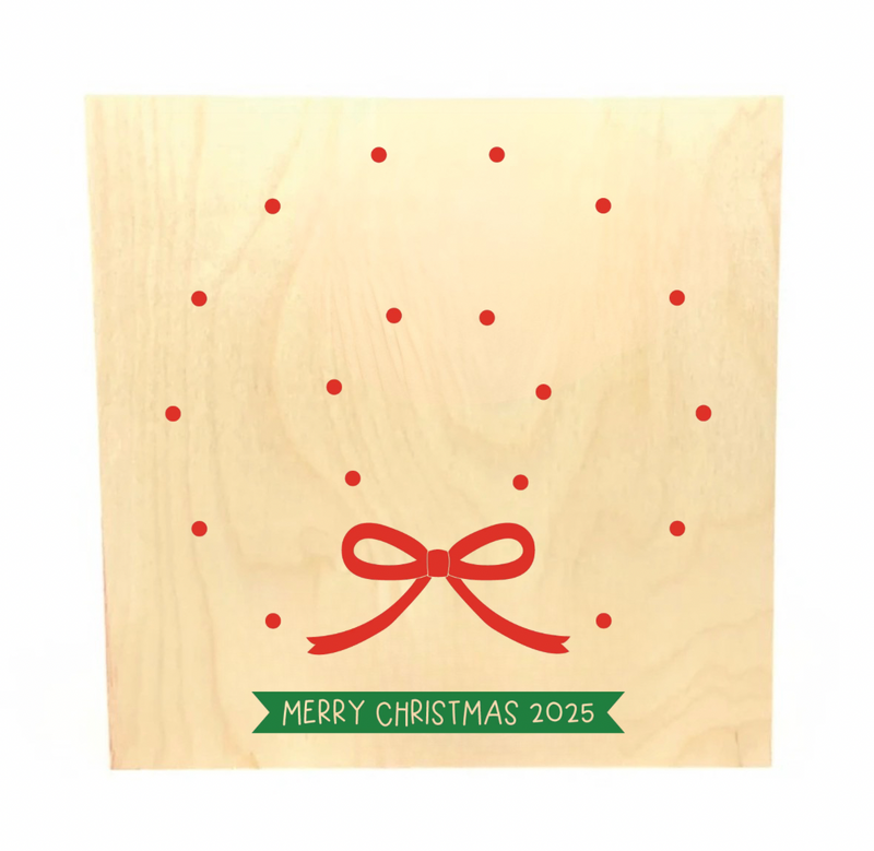 Wreath Holiday Hand Keepsake