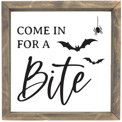 Come in for a Bite <br>Framed Saying