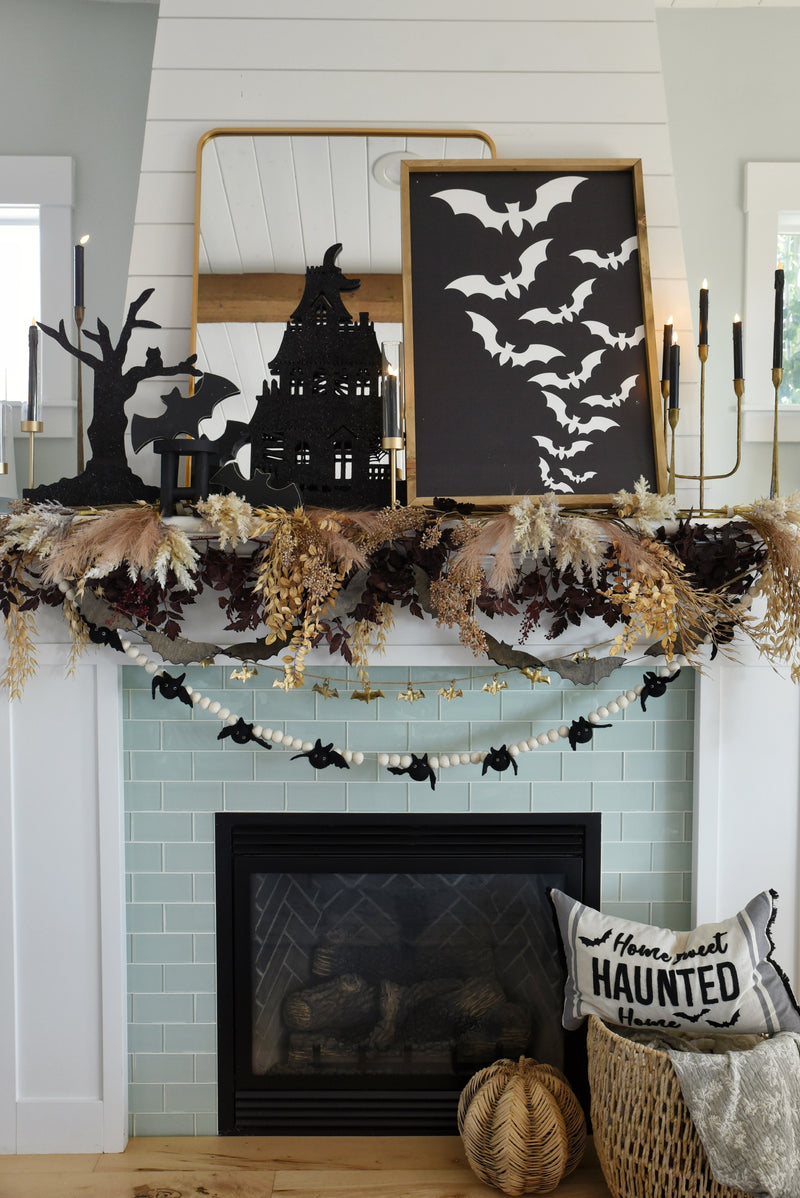 Bat Felt Ball Garland