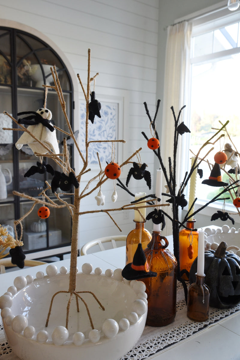 Bat Felt Ornaments