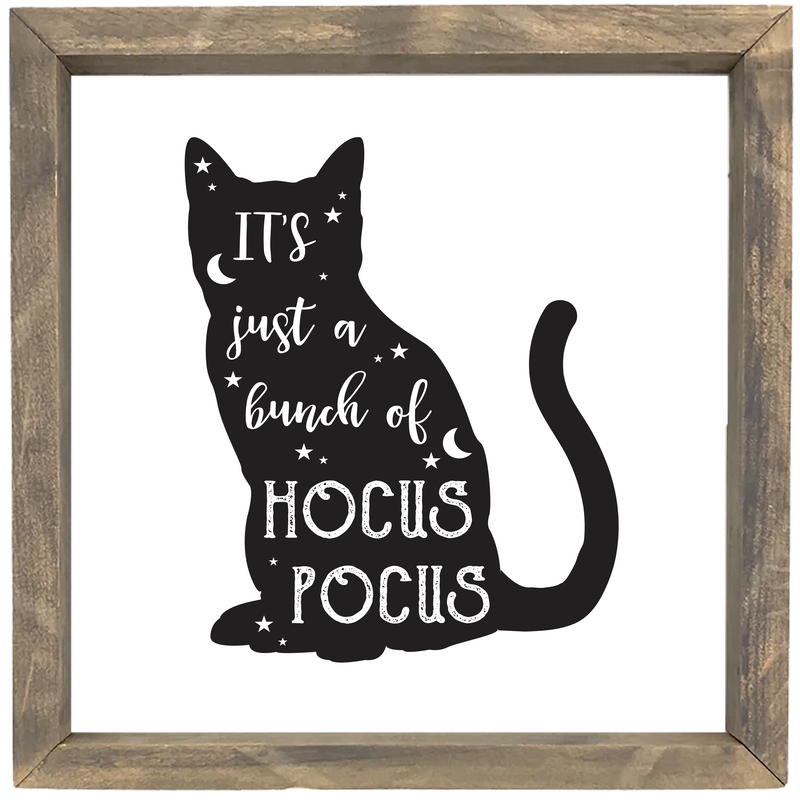 It's Just a bunch of Hocus Pocus <br>Framed Saying