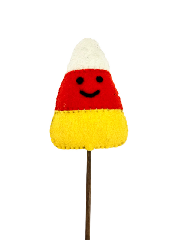Candy Corn Felt Stick