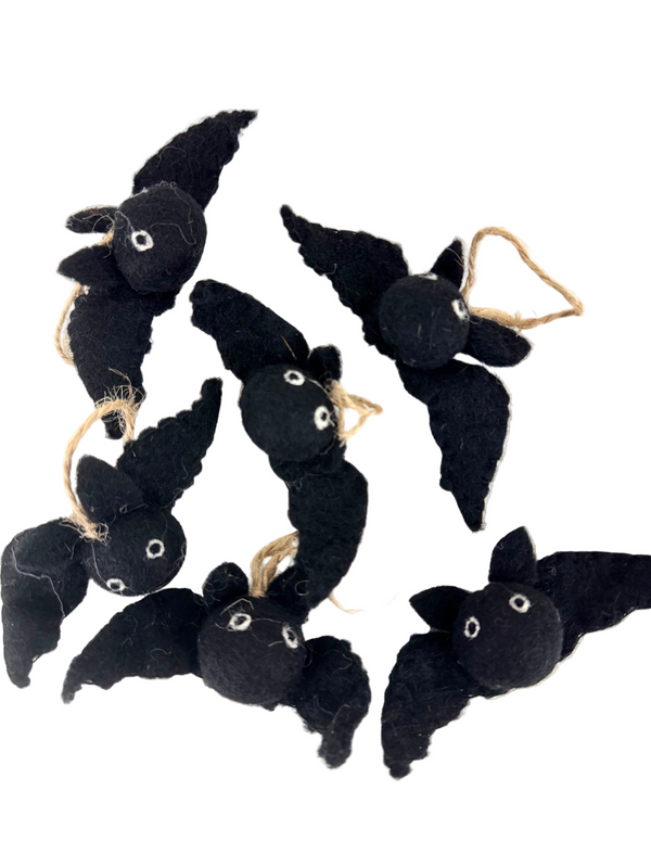 Bat Felt Ornaments