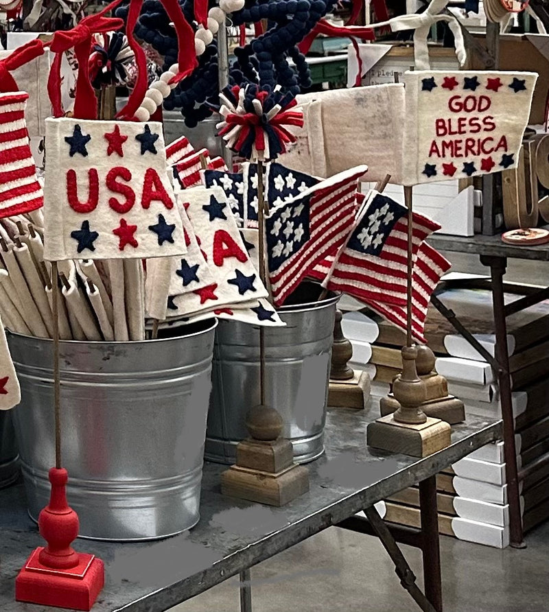 Felt Patriotic Flag