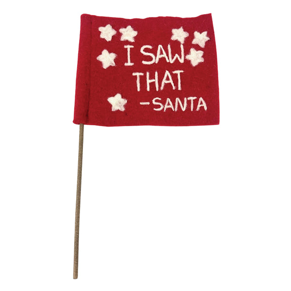 I Saw That Felt Flag