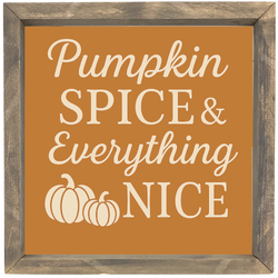 Pumpkin Spice Framed Print