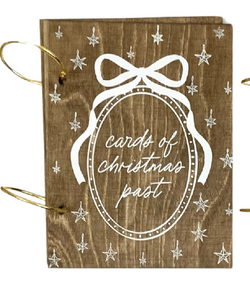 Bow Frame <br>Christmas Card Book