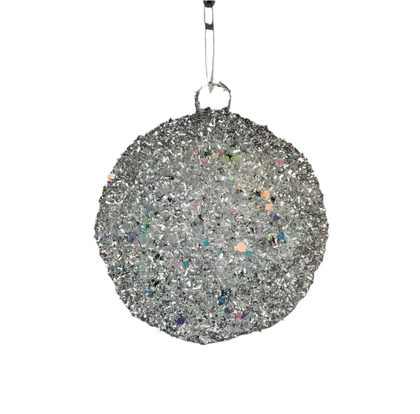 Tinsel Ball Ornament