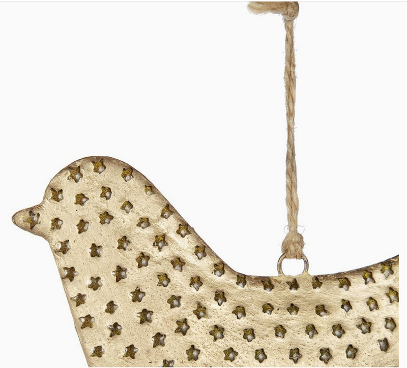 Gold Dove Ornament