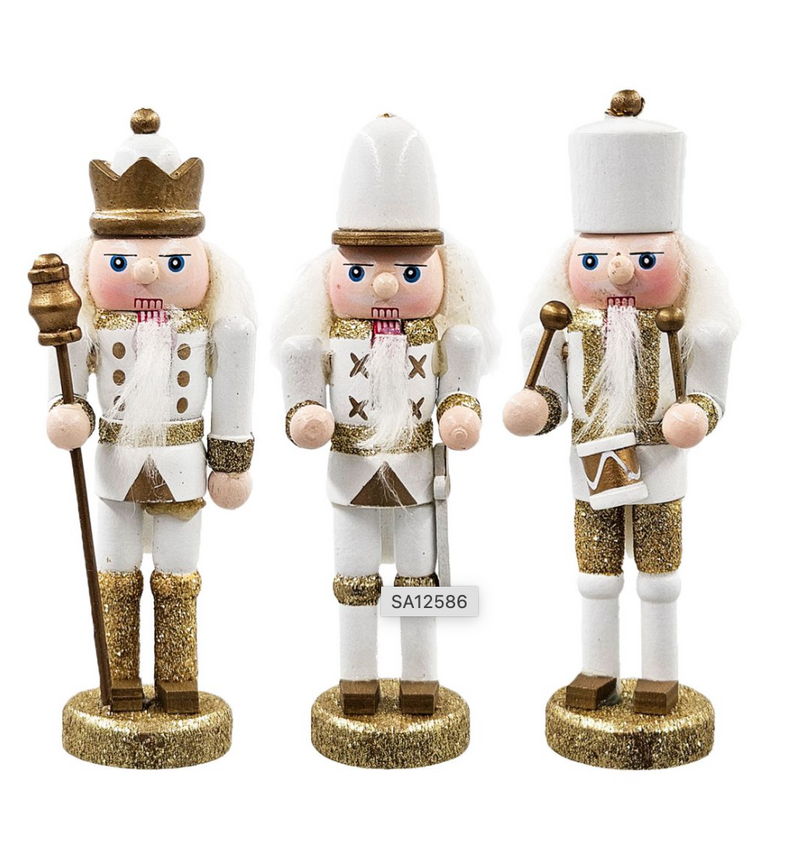 Nutcracker Ornament Set of 3