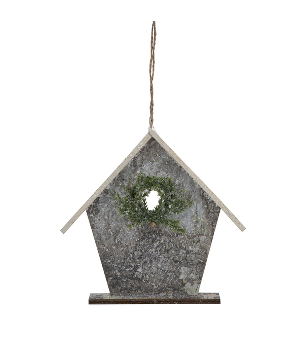 Bird House Ornament