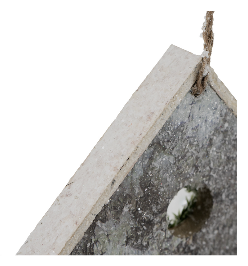 Bird House Ornament