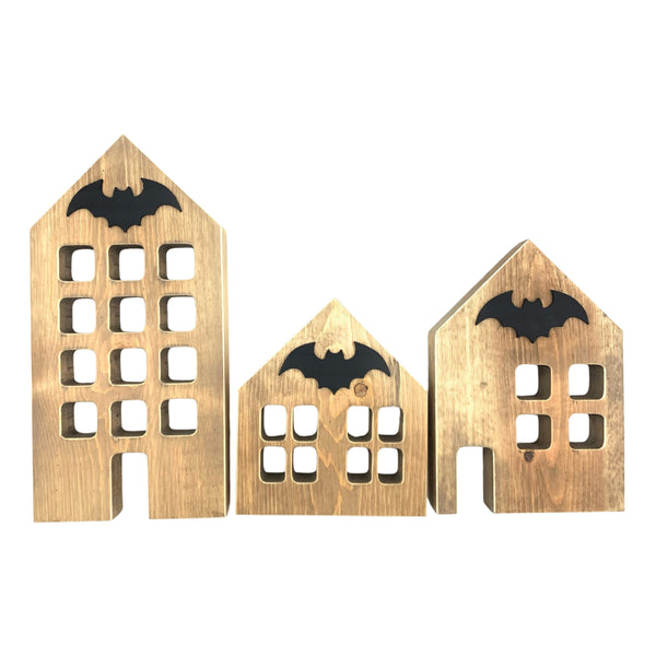 Wide Bat Window Houses