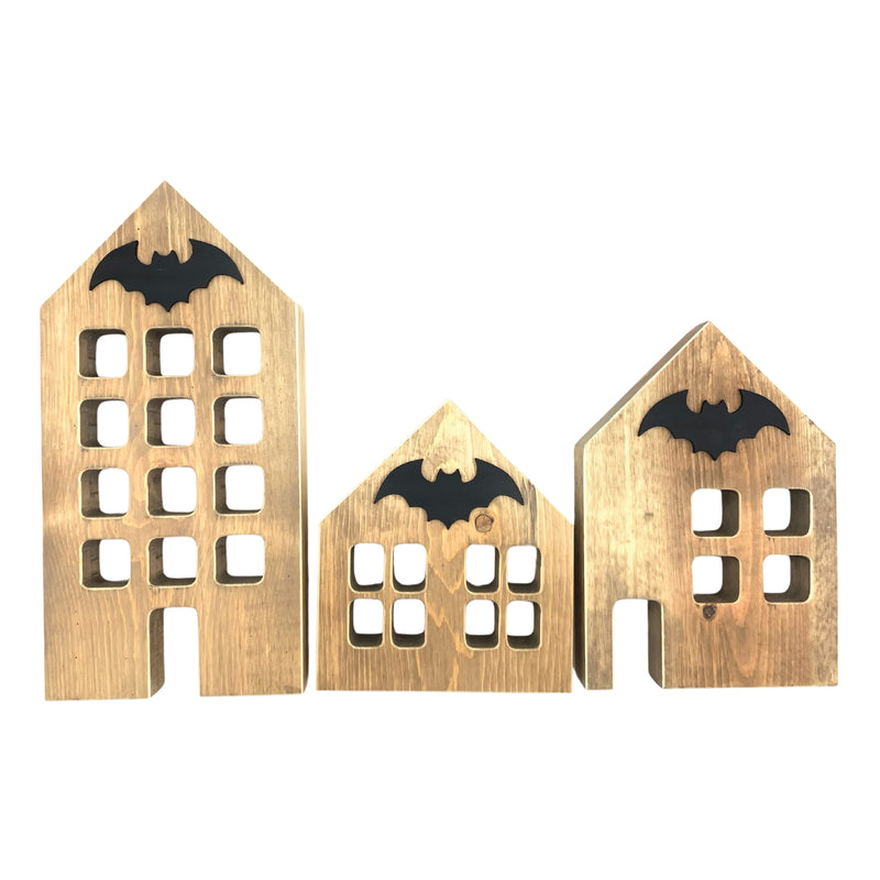 Wide Bat Window Houses