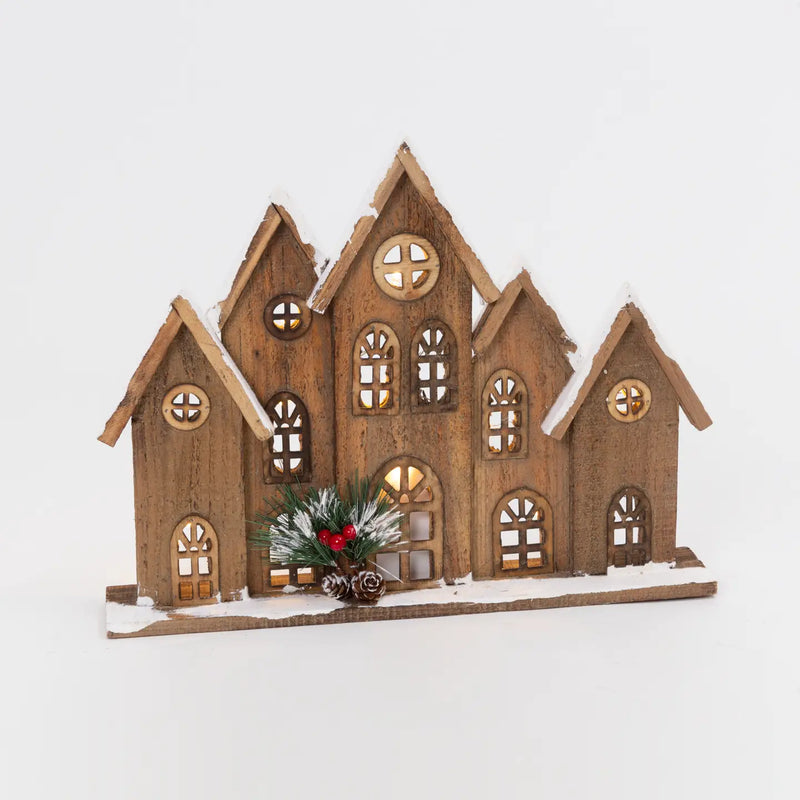 Natural Holiday Wood House