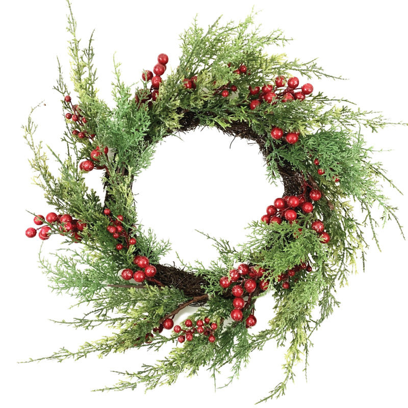 Pine Berry Wreath