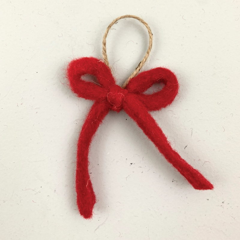 Tiny Bow Ornaments