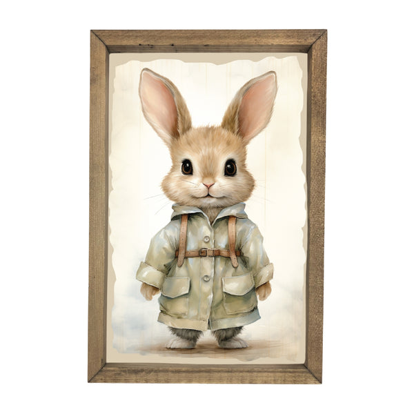 Cute Bunny 2 <br>Framed Art