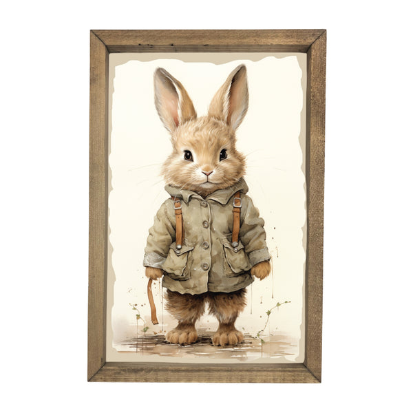 Cute Bunny 5 <br>Framed Art