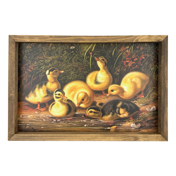 Happy Ducklings <br>Framed Art