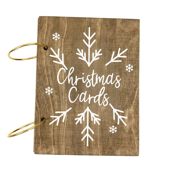 Snowflake <br>Christmas Card Book