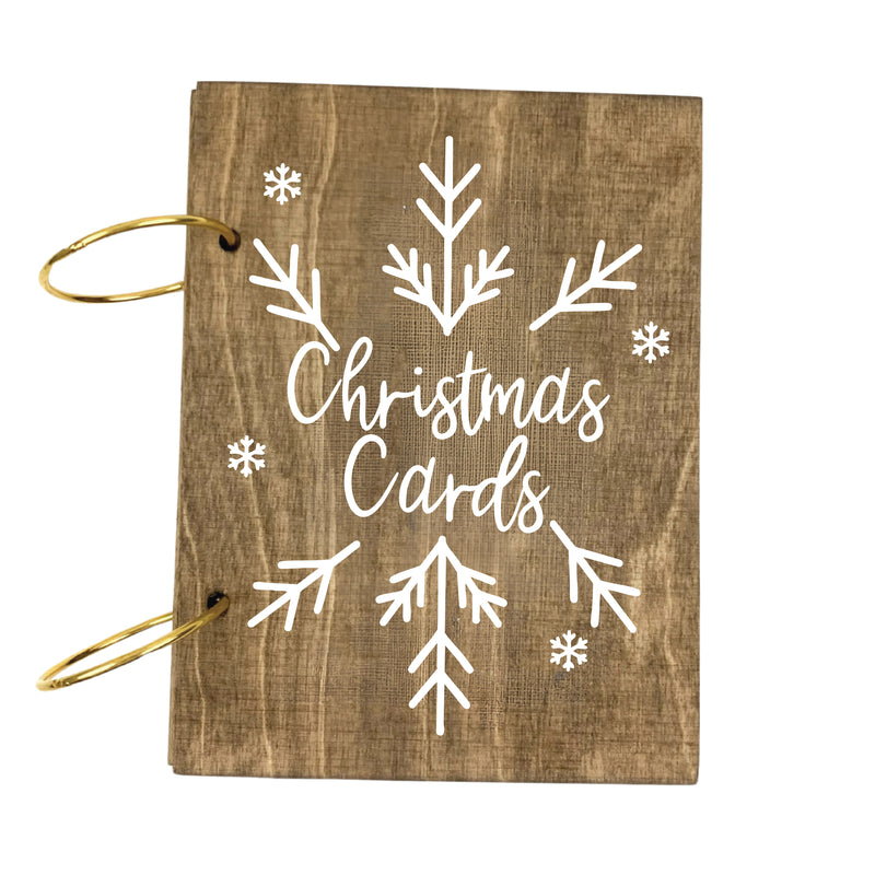 Snowflake <br>Christmas Card Book
