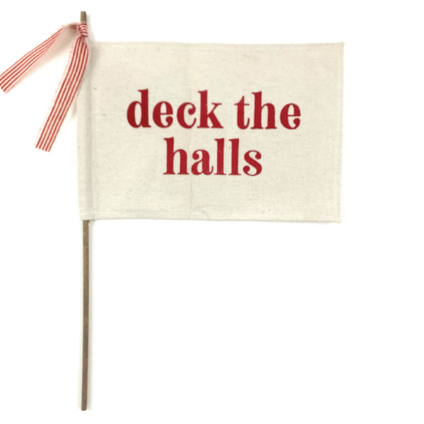 *SALE!* Deck the Halls Flag