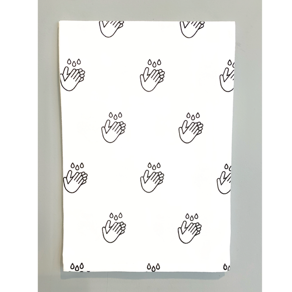 *CLOSEOUT* Hand Washing Icon <br>Dish Towel