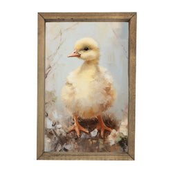 Fluffy Duckling <br>Framed Art