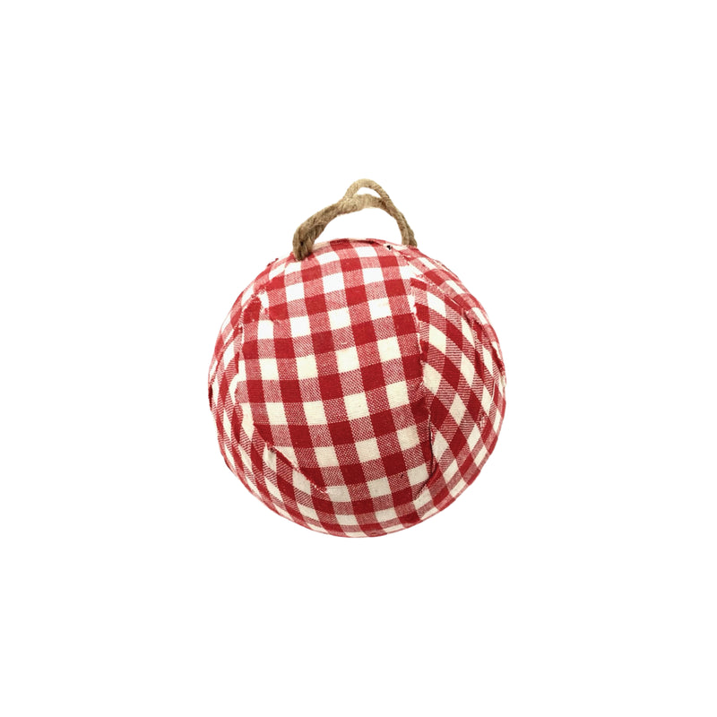 Red Gingham Ornament