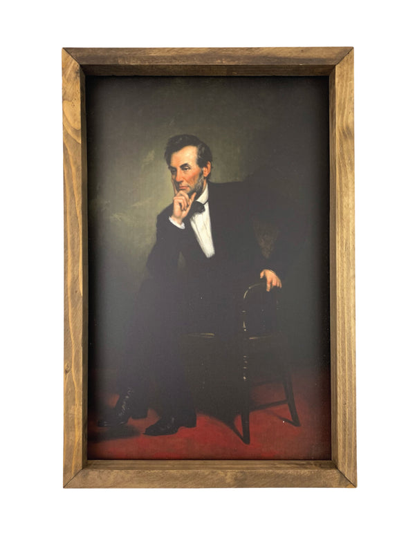 Abraham Lincoln Formal <br>Framed Art