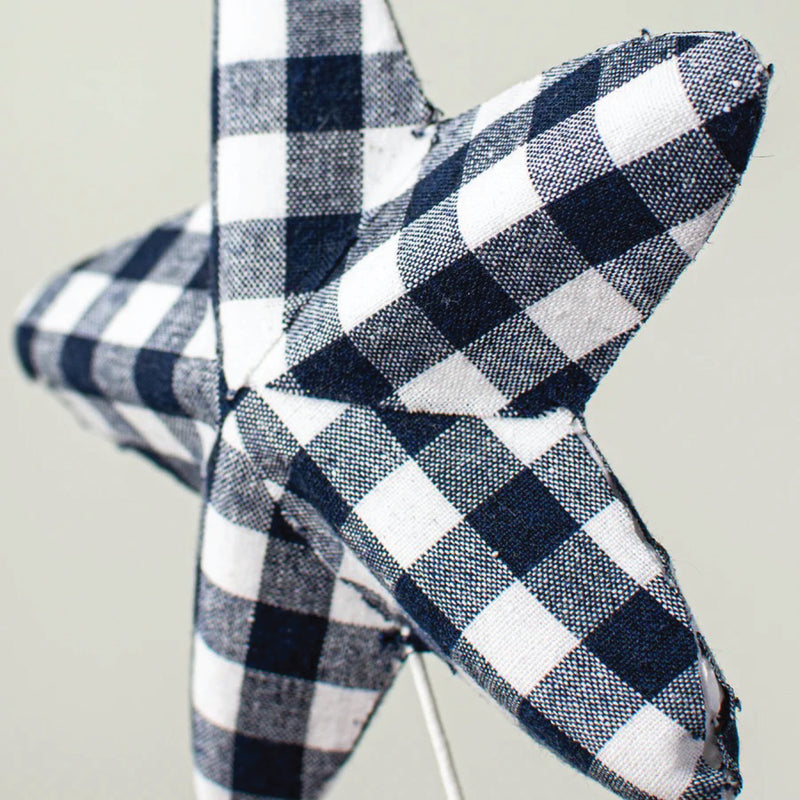 Gingham Star Spray