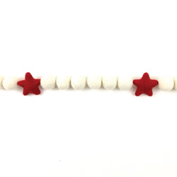 *SALE!* Felt Ball and Star Garland