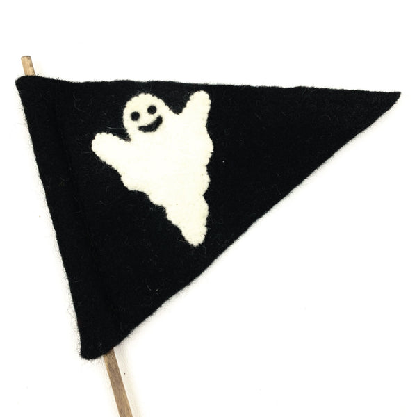 Ghost Felt Flag