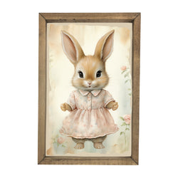 Cute Bunny 7 <br>Framed Art