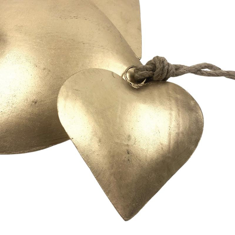 XL Puffy Metal Hearts