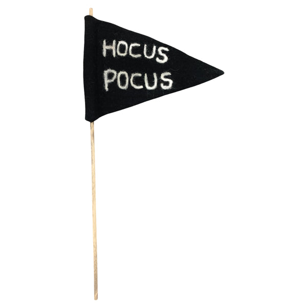 Hocus Pocus Felt Flag