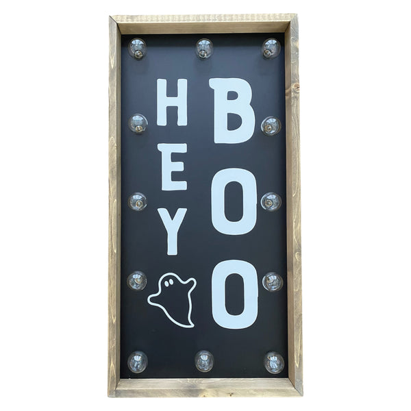 Hey Boo <br>Light Box