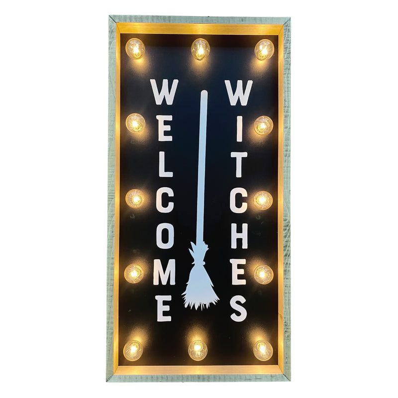 Welcome Witches <br>Light Box